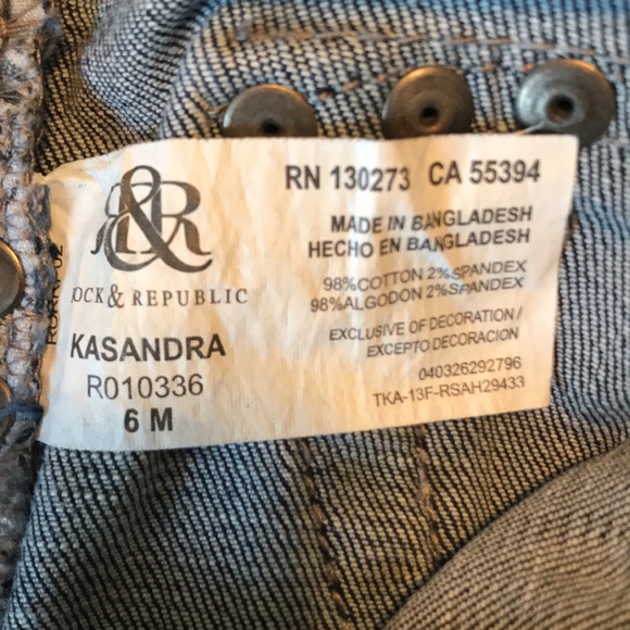 🍀 Rock & Republic Jeans (6) - Picture 7 of 9
